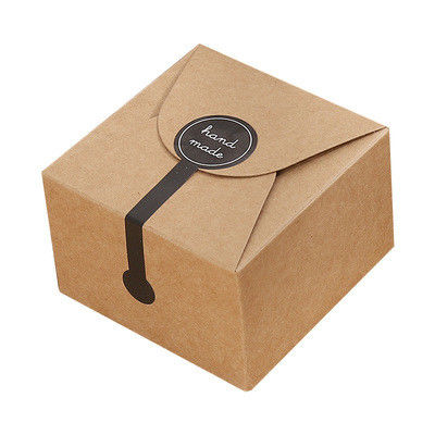 SGS CE West Point Square Paper Boxes Packaging For Homemade Biscuits