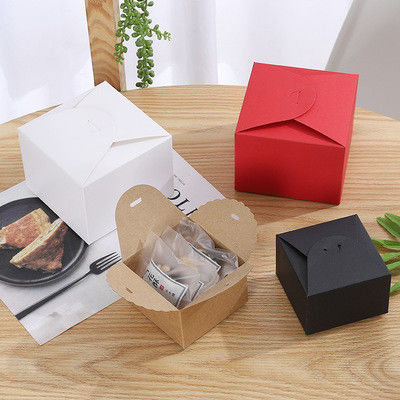 SGS CE West Point Square Paper Boxes Packaging For Homemade Biscuits