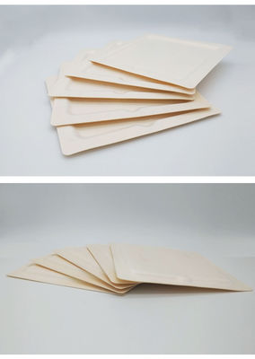 14cm 5.5'' Biodegradable Disposable Tableware Square Bamboo Tray